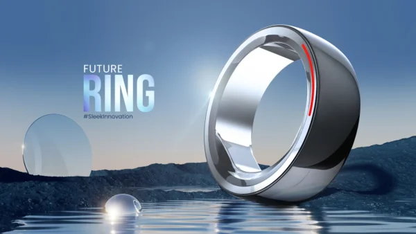 خاتم ذكي HiFuture Future Ring لمتابعة الصحة والنوم – مقاوم للماء 5ATM بتصميم سيراميكي فاخر