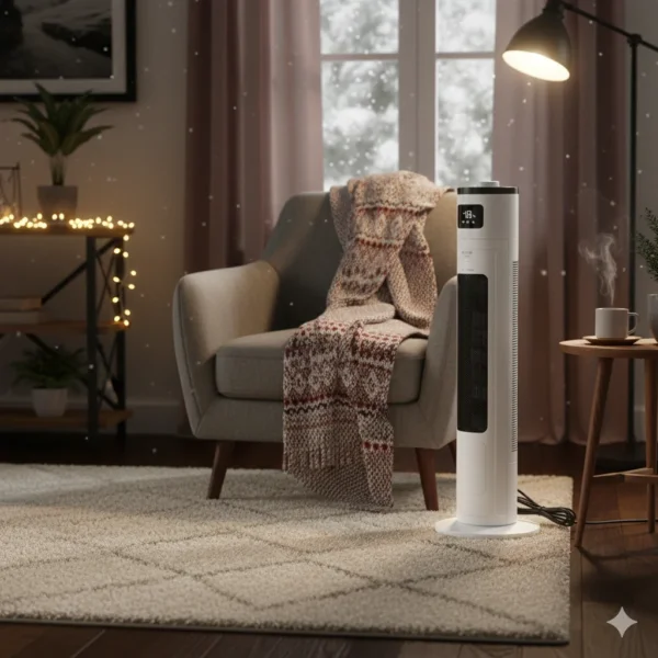 دفاية كهربائية عمودية سيراميك بقوة 2000 واط (3) دفاية كهربائية عمودية سيراميك بقوة 2000 واط