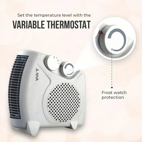دفاية مروحة بقوتي 10002000 واط – هادئة آمنة ومحمولة للاستخدام المنزلي والمكتبي (4) دفاية مروحة بقوتي 1000/2000 واط – هادئة آمنة ومحمولة للاستخدام المنزلي والمكتبي