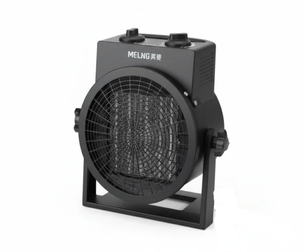 دفاية مروحة سيراميك MELNG بقوتي 1000/2000 واط – آمنة، محمولة وتدفئة سريعة
