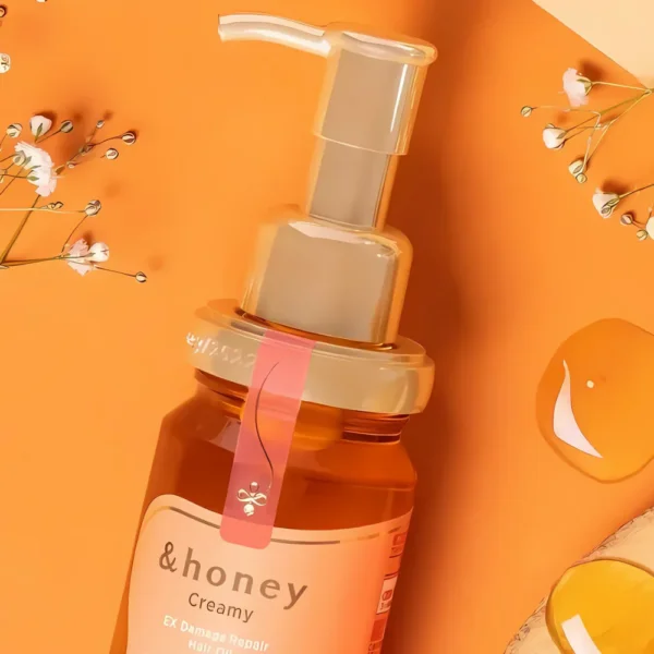 زيت العسل للشعر التالف honey Creamy EX Damage Repair Hair Oil - صناعة اليابان (1) زيت العسل للشعر التالف honey Creamy EX Damage Repair Hair Oil - صناعة اليابان