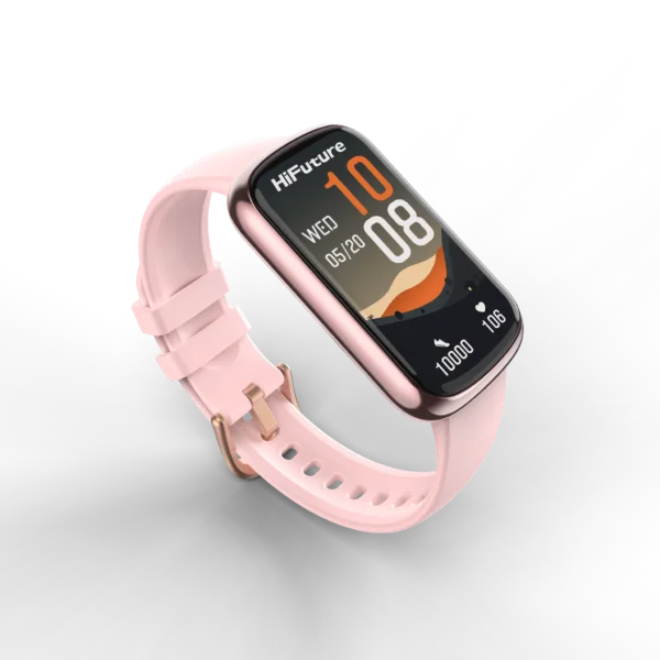 ساعة ذكية HiFuture EVO2 بشاشة IPS مقاس 1.47 بوصة – تتبع صحي ورياضي | متوفر 3 الوان