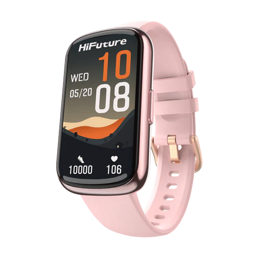 ساعة ذكية HiFuture EVO2 بشاشة IPS مقاس 1.47 بوصة – تتبع صحي ورياضي | متوفر 3 الوان