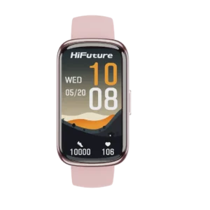 ساعة ذكية HiFuture EVO2 بشاشة IPS مقاس 1.47 بوصة – تتبع صحي ورياضي | متوفر 3 الوان