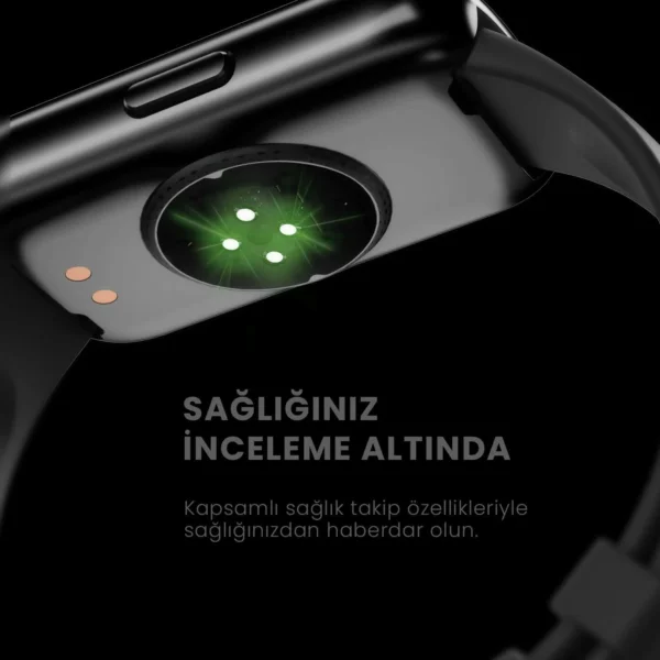 ساعة ذكية HiFuture EVO2 بشاشة IPS مقاس 1.47 بوصة – تتبع صحي ورياضي | متوفر 3 الوان