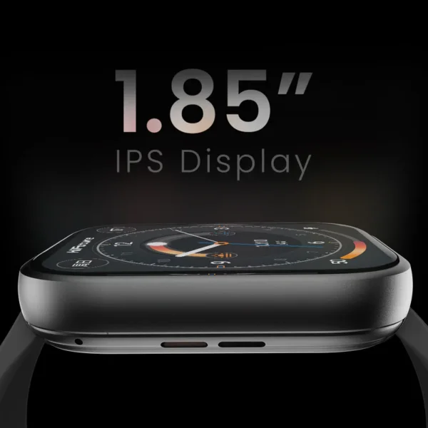 ساعة ذكية بشاشة IPS مقاس 1.85 إنش مع مكالمات بلوتوث – HiFuture LUME Smart Watch