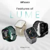 ساعة ذكية بشاشة IPS مقاس 1.85 إنش مع مكالمات بلوتوث – HiFuture LUME Smart Watch