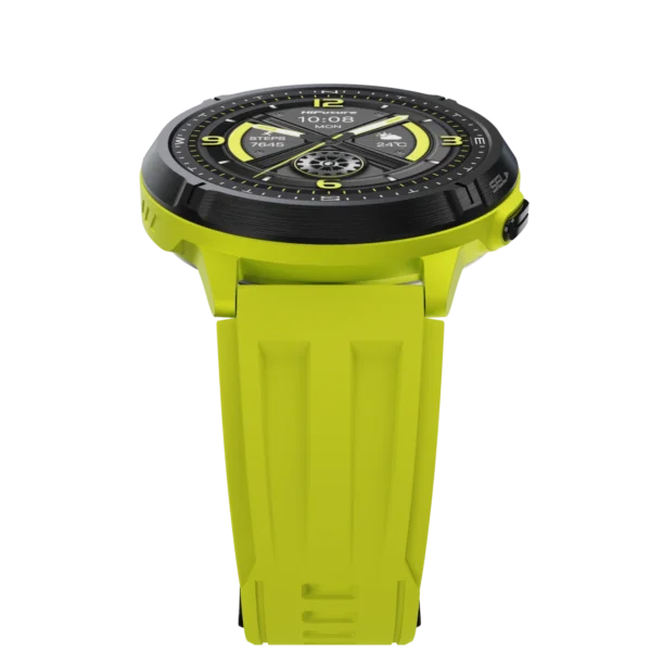 ساعة ذكية رياضية HiFuture MIX3 بشاشة AMOLED ومكالمات بلوتوث ومقاومة للماء 3ATM