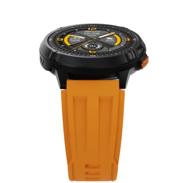 ساعة ذكية رياضية HiFuture MIX3 بشاشة AMOLED ومكالمات بلوتوث ومقاومة للماء 3ATM