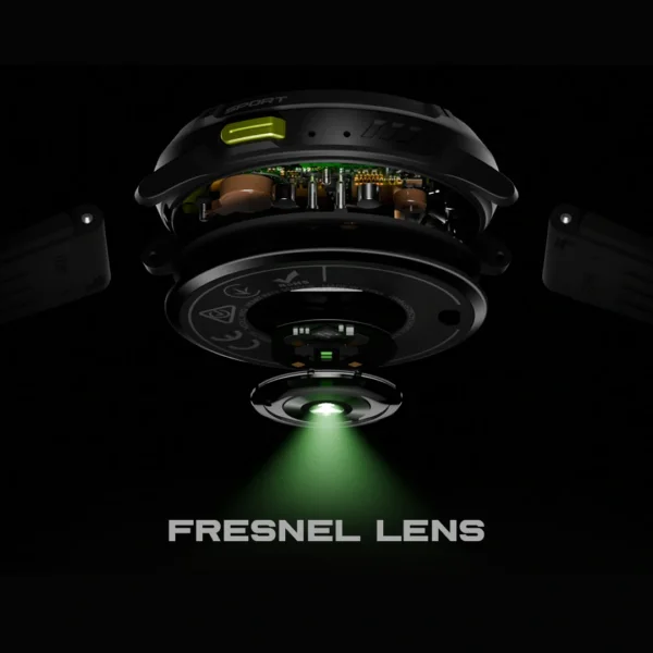 ساعة ذكية رياضية HiFuture MIX3 بشاشة AMOLED ومكالمات بلوتوث ومقاومة للماء 3ATM