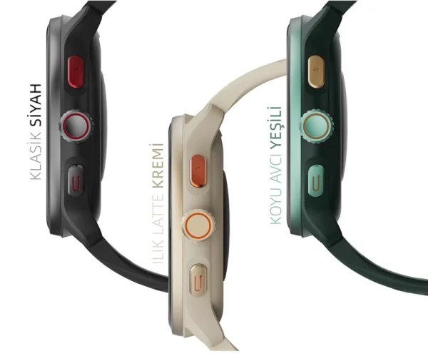 ساعة ذكية مغامرات HiFuture VELA بشاشة AMOLED مع GPS ومكالمات بلوتوث ومقاومة للماء 5ATM