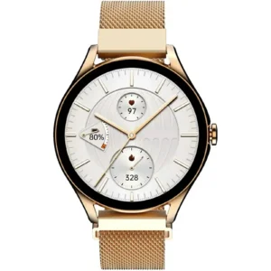 ساعة ذكية نسائية HiFuture AURA 2 بشاشة AMOLED ومكالمات بلوتوث وإطار معدني