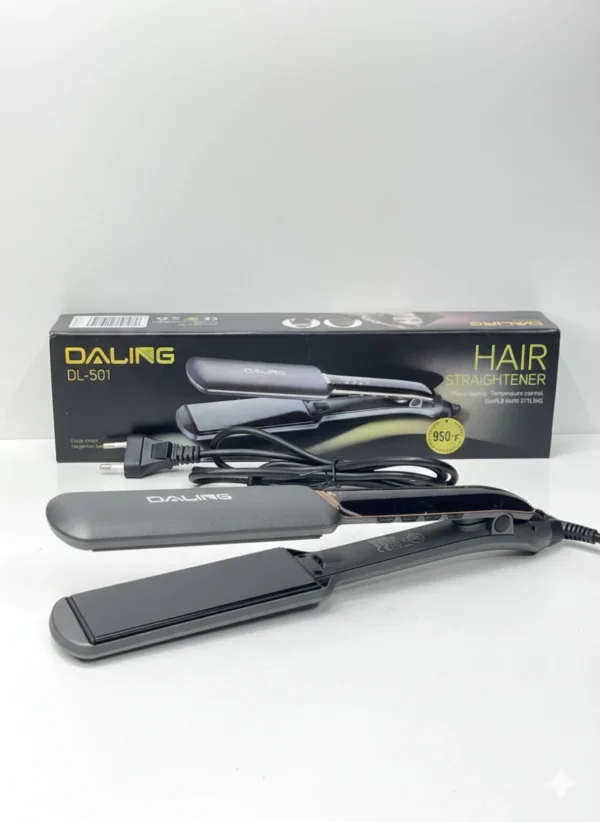 ستريتنر الشعر الاحترافي DALING DL-501 بحرارة 950°F مناسب لجميع انواع الشعر