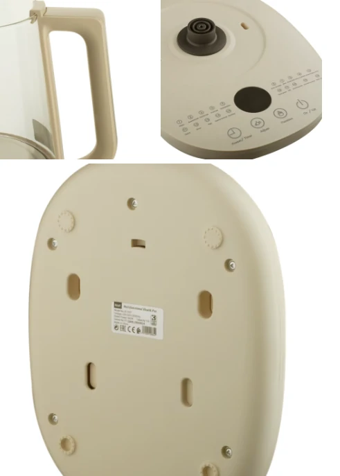 سخان ماء كهربائية RAF  بسعة 1.5 لتر – حماية من الغليان الجاف وقاعدة 360°