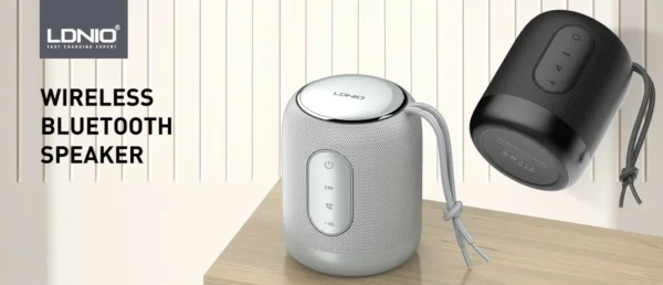 سماعة سبيكر لاسلكي بلوتوث LDNIO مقاوم للماء بصوت جهوري وبطارية 2000mAh
