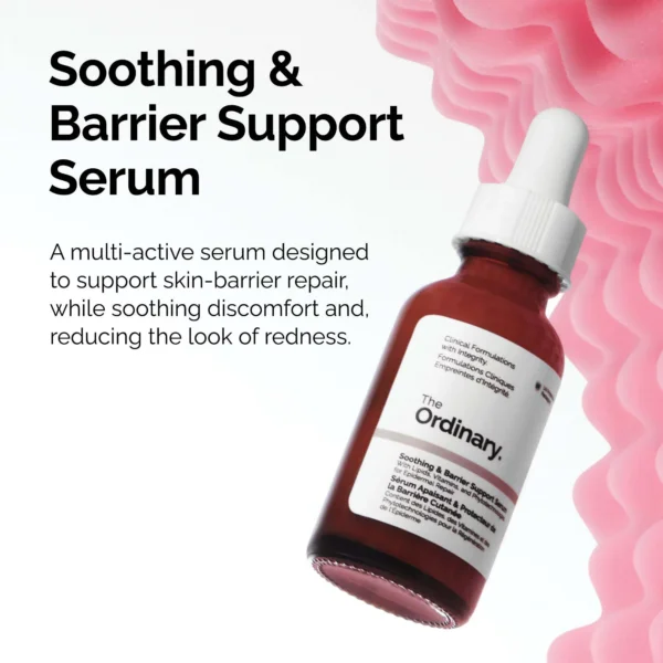 سيروم The Ordinary Soothing & Barrier Support Serum ترطيب وتقليل الاحمرار خلال ساعتين