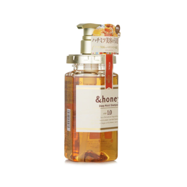 شامبو العسل Honey Shampoo Deep Moist 1.0 Organic نسبة العسل 100% - صناعة اليابان