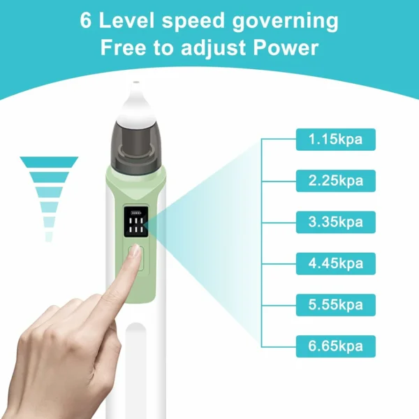شفاط الأنف الكهربائي للأطفال أداة آمنة و فعّالة للعناية اليومية