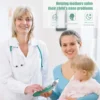 شفاط الأنف والأذن الكهربائي للأطفال مستويات شفط قابلة للتعديل
