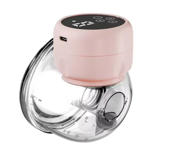 شفاط حليب كهربائي ذكي قابل للارتداء بقوة شفط عالية و تشغيل هادئ