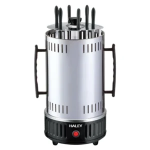 شواية عمودية سعة 6 اسياخ بقوة 1500 واط  مناسب للكباب، اللحوم والدجاج والخضار