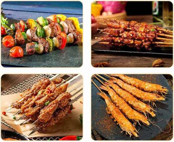 شواية عمودية كهربائية سعة 8 اسياخ بقوة 1500 واط