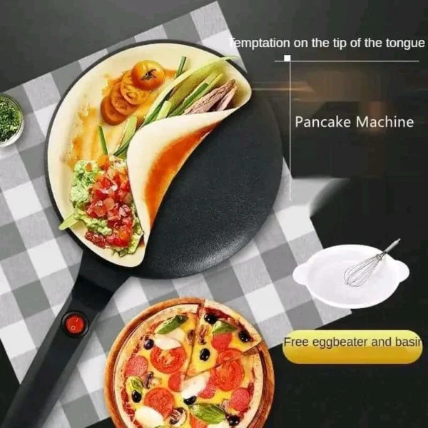 صانعة كريب كهربائية 650 واط – تصميم عملي وأداء مثالي للاستخدام المنزلي