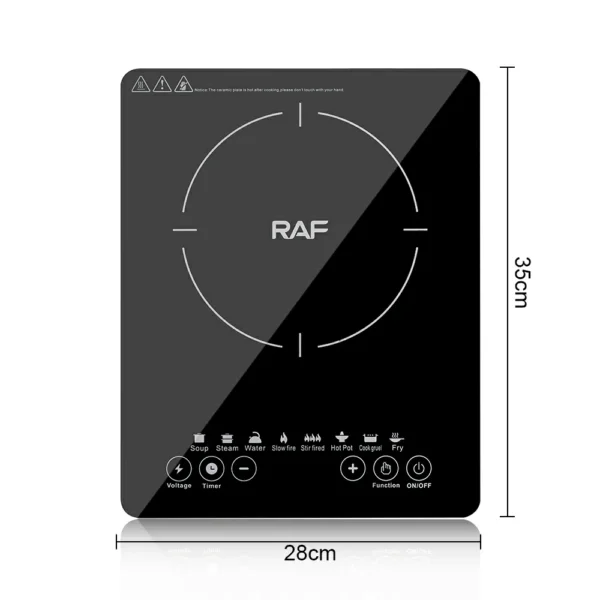 طباخ RAF الحثّي (Induction) – قوة 2200 واط