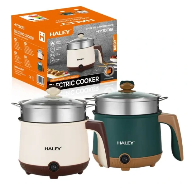 طنجرة كهربائية متعددة الاستخدامات بسعة 2.2 لتر ستانلس ستيل طهي صحي و سريع