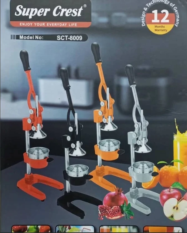 عصارة حمضيات يدوية Super Crest لاستخراج العصير بكفاءة عالية