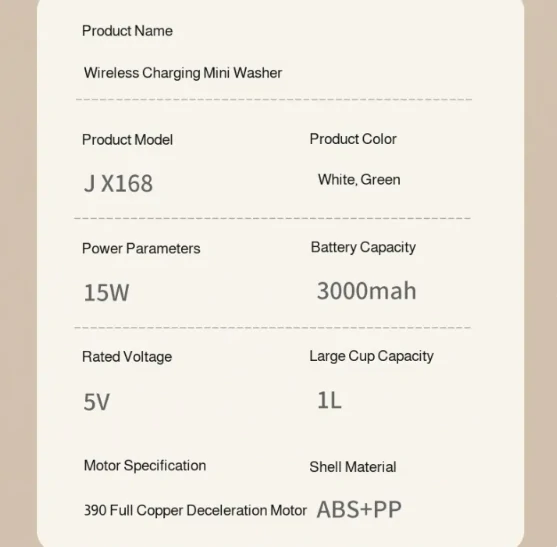 غسالة صغيرة محمولة للملابس الخفيفة – عملية، موفرة، وسهلة الحمل