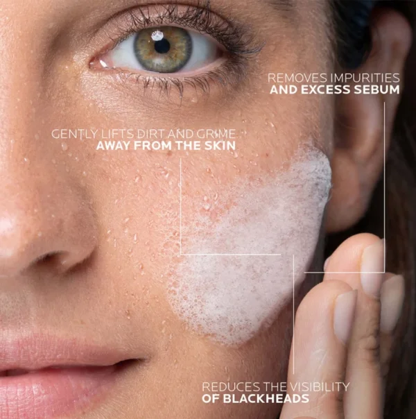 غسول فرنسي للبشرة الدهنية ولحب الشباب La Roche Posay Microbiome Science Cleanser