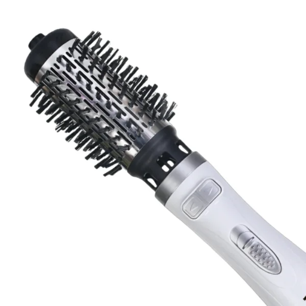 فرشاة دوّارة 2*1 بقوة 1000 واط  –  3 درجات حرارة تصفيف احترافي بلمسة زر