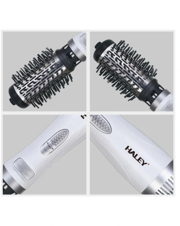 فرشاة دوّارة 2*1 بقوة 1000 واط  –  3 درجات حرارة تصفيف احترافي بلمسة زر