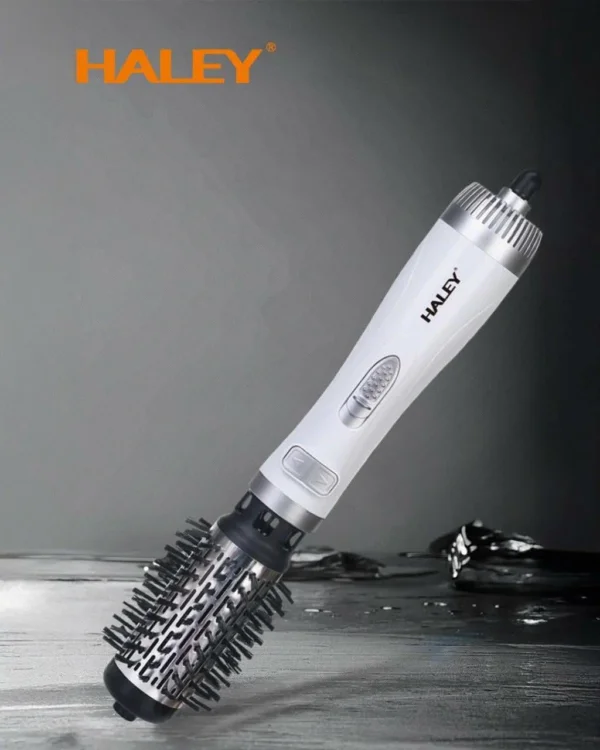 فرشاة دوّارة 2*1 بقوة 1000 واط  –  3 درجات حرارة تصفيف احترافي بلمسة زر