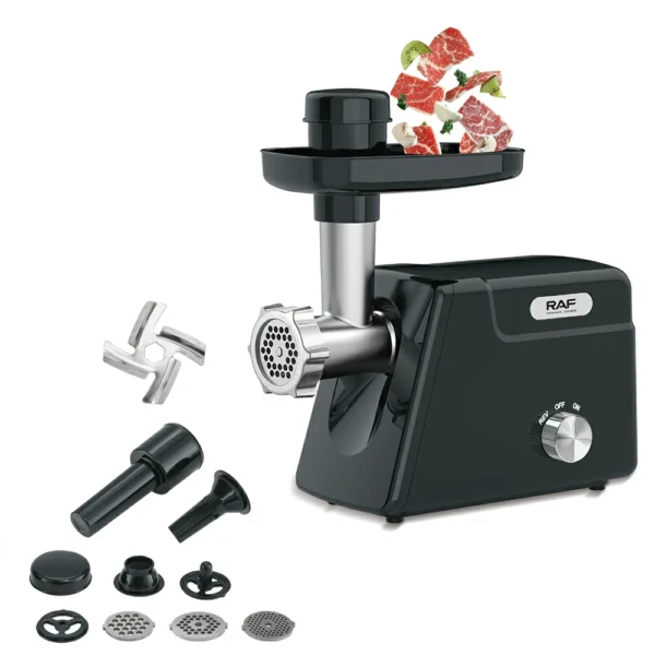 فرّامة لحم كهربائية RAF  –  بقوة 800 واط و أداء للاستخدام اليومي