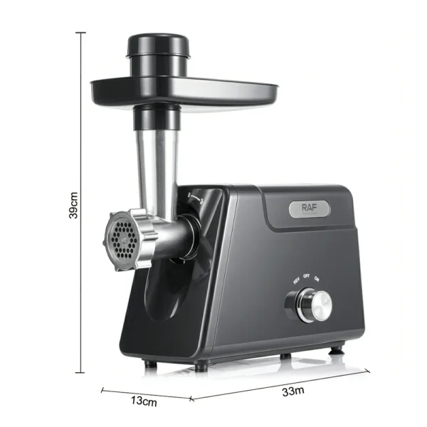 فرّامة لحم كهربائية RAF  –  بقوة 800 واط و أداء للاستخدام اليومي