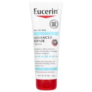 كريم Eucerin المرطب المكثف للبشرة شديدة الجفاف خالٍ من العطر Advanced Repair Cream (8) كريم Eucerin المرطب المكثف للبشرة شديدة الجفاف خالٍ من العطر Advanced Repair Cream