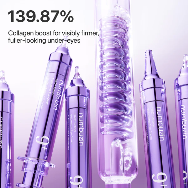 كريم العيون Numbuzin المتطور التجاعيد، شد الترهلات، الهالات NAD+ Retinol - منتجات كورية