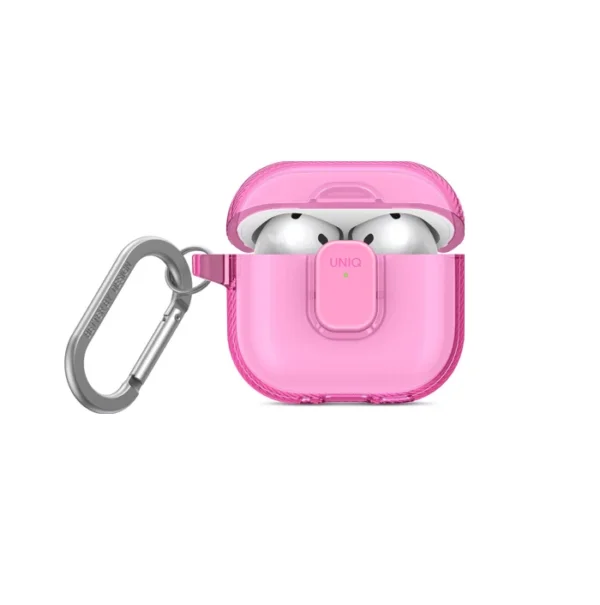 كفر UNIQ Glase Pro AirPods 4th Gen (2024) – حماية شفافة مع قفل مدمج كفر UNIQ Glase Pro AirPods 4th Gen (2024) – حماية شفافة مع قفل مدمج