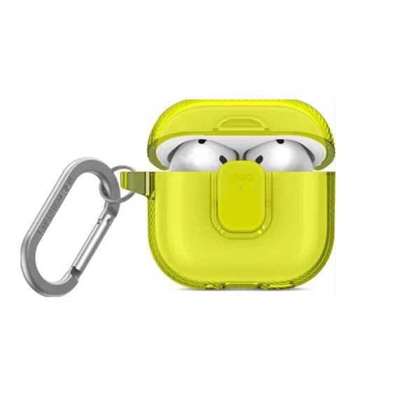 كفر UNIQ Glase Pro AirPods 4th Gen (2027) – حماية شفافة مع قفل مدمج كفر UNIQ Glase Pro AirPods 4th Gen (2024) – حماية شفافة مع قفل مدمج
