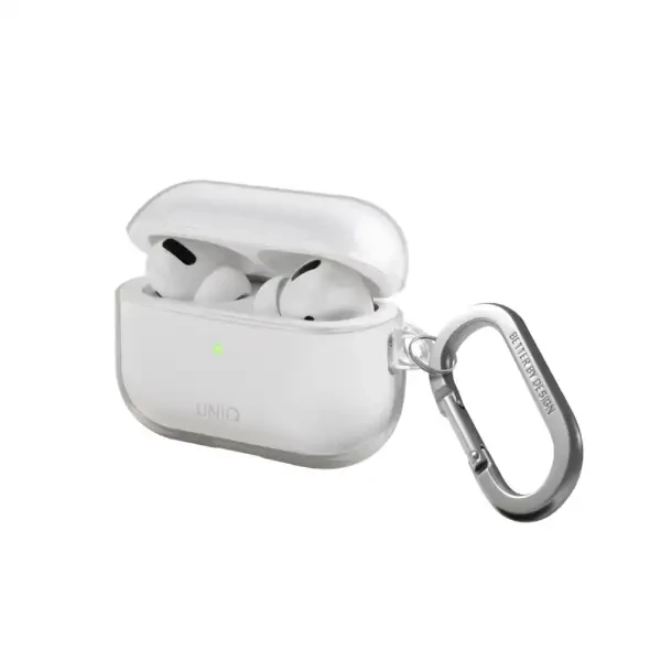 كفر UNIQ Glase الشفاف لسماعات AirPods Pro الجيل الثاني (2022)