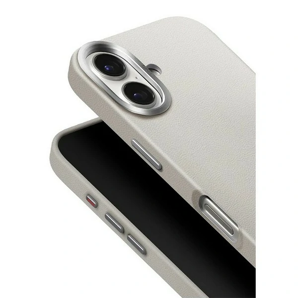 كفر UNIQ Lyden MagClick لهاتف iPhone 17 – جلد نباتي فاخر