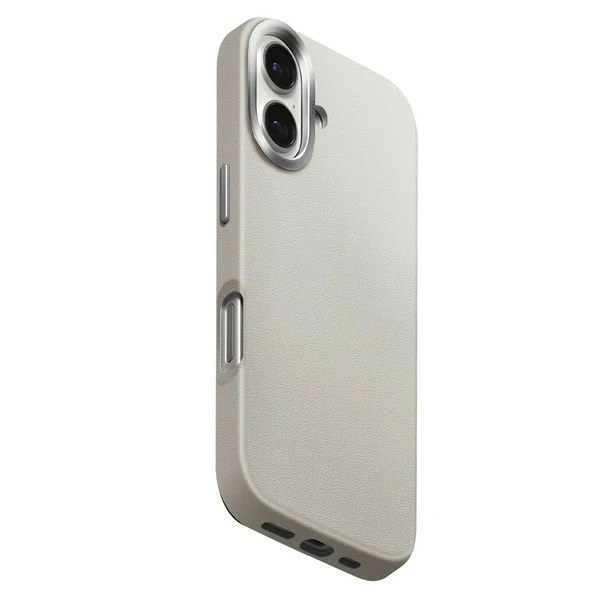 كفر UNIQ Lyden MagClick لهاتف iPhone 17 – جلد نباتي فاخر