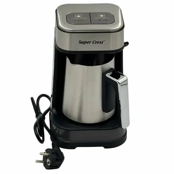 ماكينة قهوة التركية Super Crest سعة 4 اكواب بشاشة LED