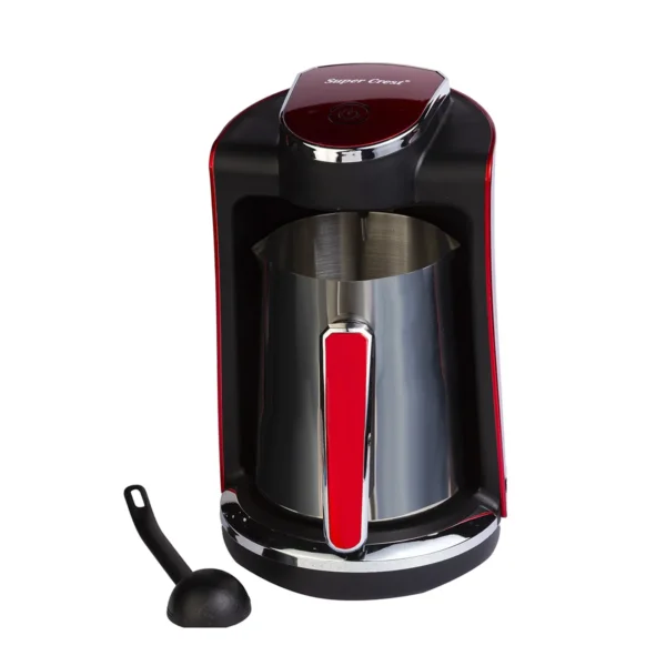 ماكينة قهوة تركية Super Crest  سعة 4 اكواب مستشعرات ذكية تمنع الغليان الزائد