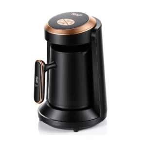 ماكينة قهوة تركية كهربائية RAF  – تحضير سريع بلمسة واحدة سعة 350 مل