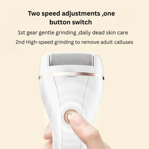 مبرد القدمين الكهربائي القابل للشحن – نعومة فورية بدون مجهود