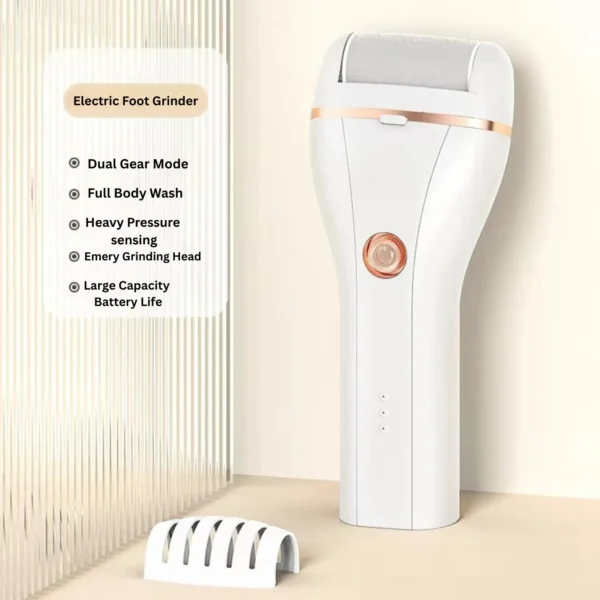 مبرد القدمين الكهربائي القابل للشحن – نعومة فورية بدون مجهود