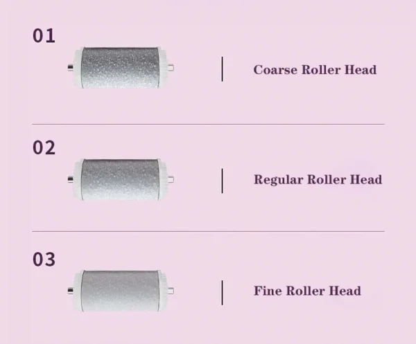 مبرد القدمين الكهربائي بشاشة LED – نعومة فورية وإزالة فعّالة للتشققات